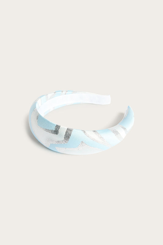 Labirinto Print Lurex Hairband