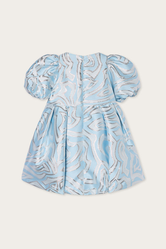 Labirinto Print Lurex Dress