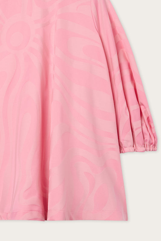 Marmo Jacquard Dress