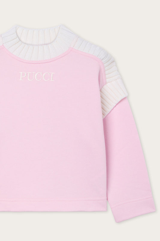 Pink Logo Sweatshirt