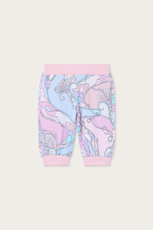 Joggers in Stampa Orchidee