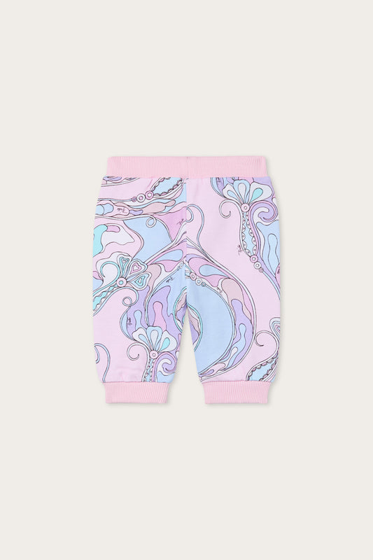 Joggers in Stampa Orchidee