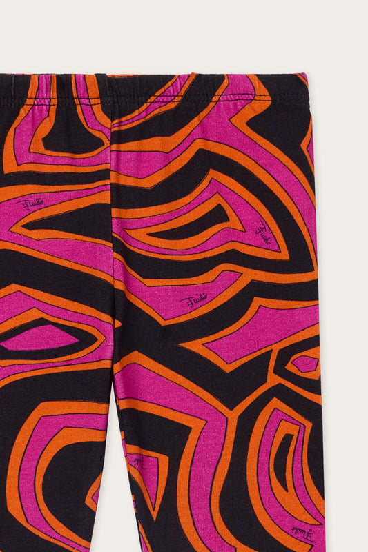 Labirinto Print Leggings