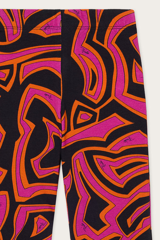 Labirinto Print Leggings