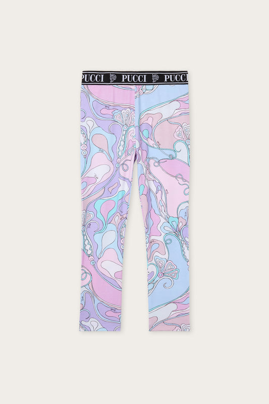 Orchidee Print Leggings