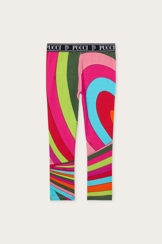 Iride Print Leggings
