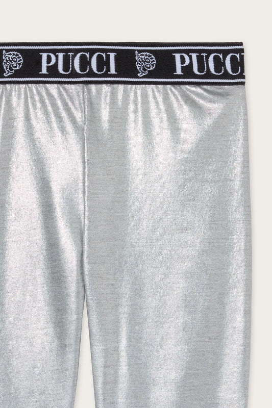 Laminated Jersey Leggings