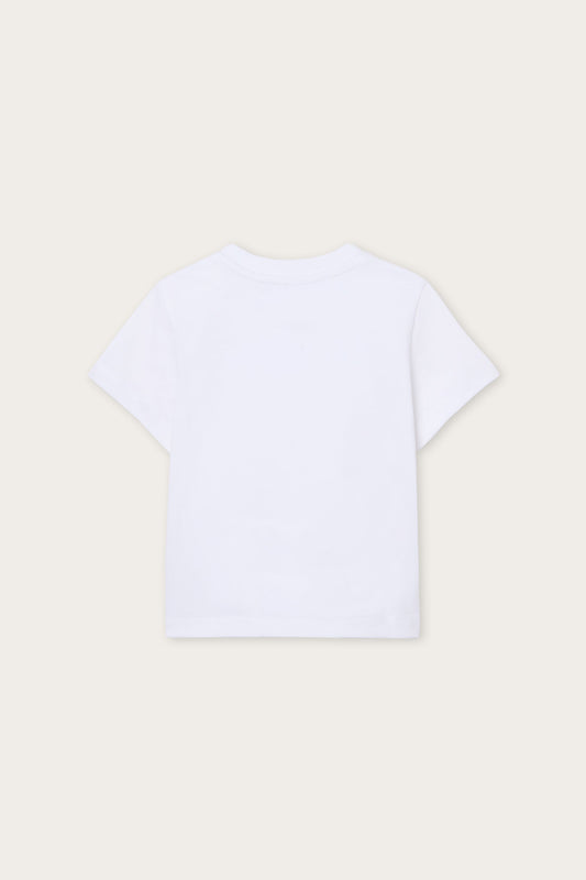 T-shirt in Jersey di Cotone Biologico