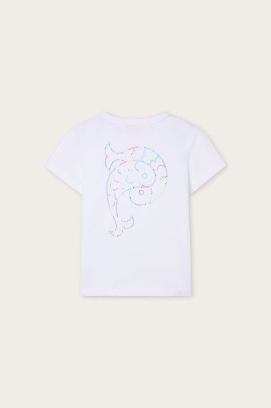 T-shirt in Cotone Biologico con Logo