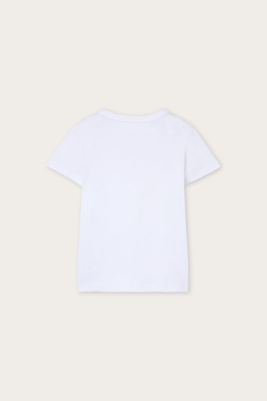 Organic Cotton T-Shirt with Logo