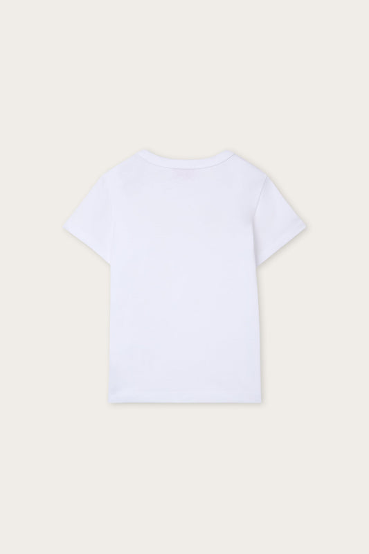Organic Cotton T-Shirt with Logo
