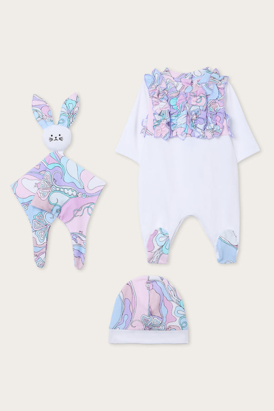 Maternity Set with Orchidee Print Details
